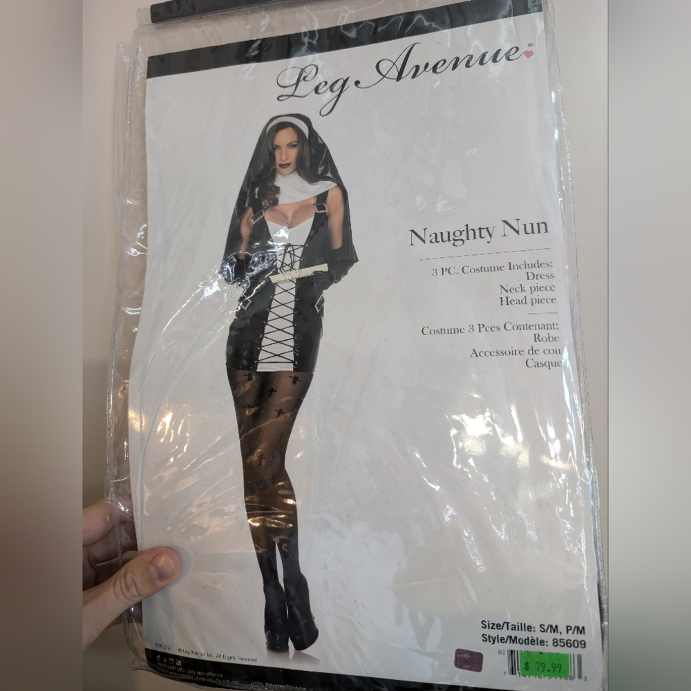 Leg Avenue Naughty Nun Costume - S/M